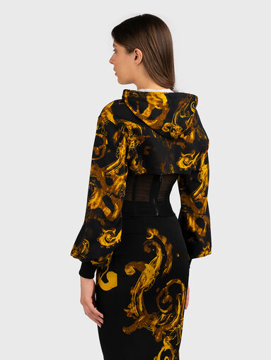 Sweatshirt with sheer effect - 3