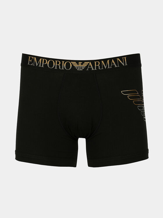 Boxer trunks with logo details - 1