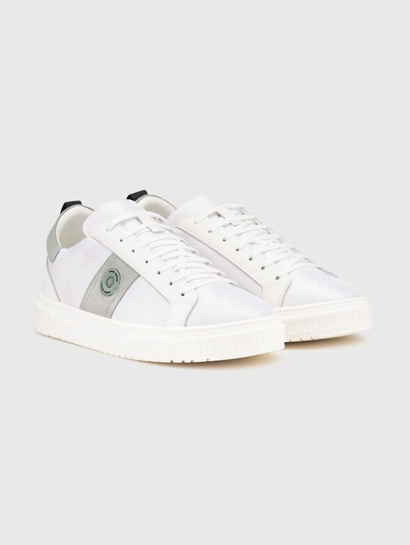 RICO white sneakers with suede details - 2