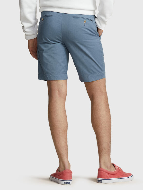 Cotton blend chino shorts - 2