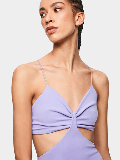 ISABELLA Black dress DUA LIPA X PEPE JEANS - 3