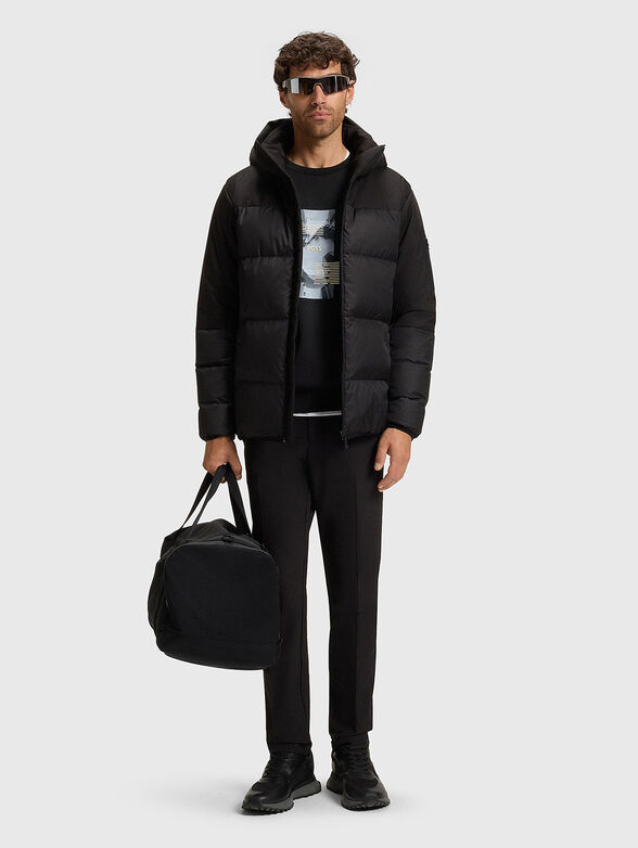 Cotton sweatshirt with accent print - 2