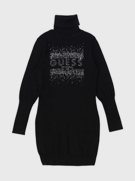 Рокля с апликирани кристали - 1