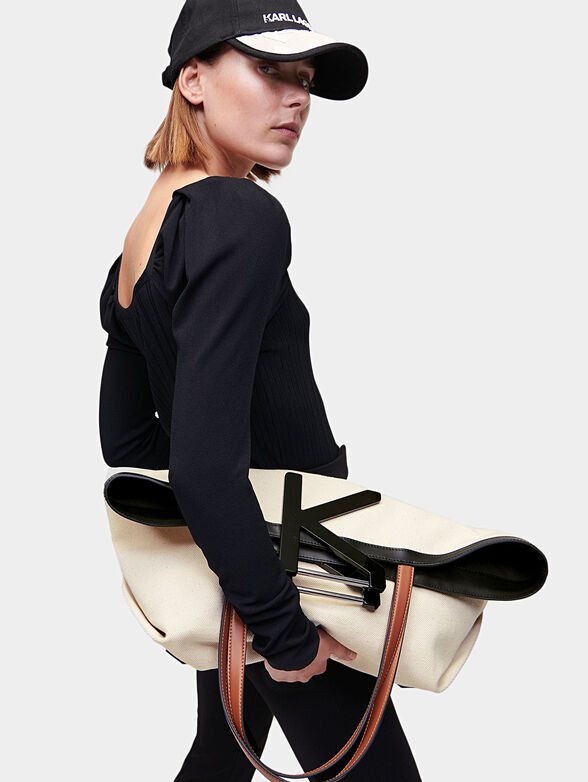 K/KARL canvas tote bag - 2