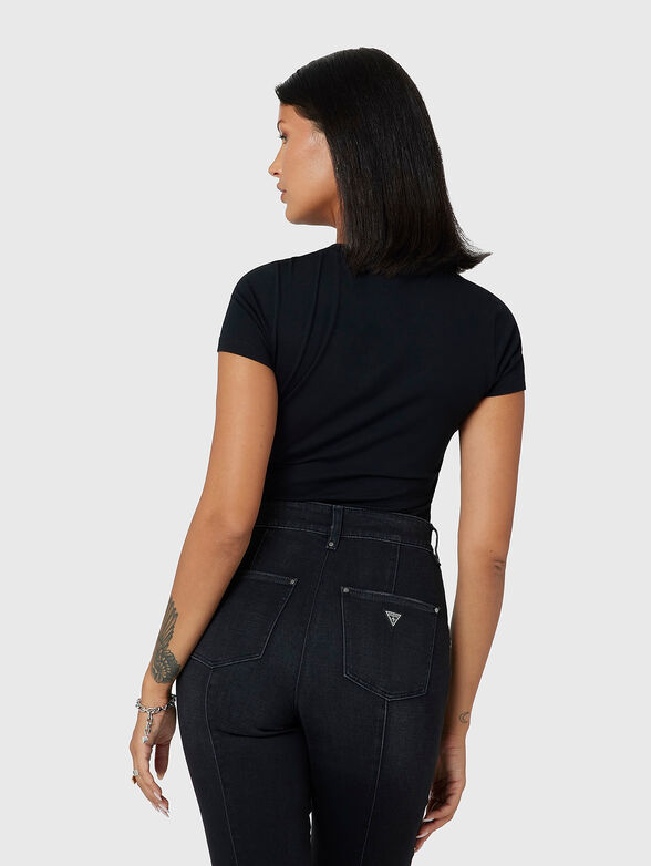 Cotton T-shirt with logo - 3