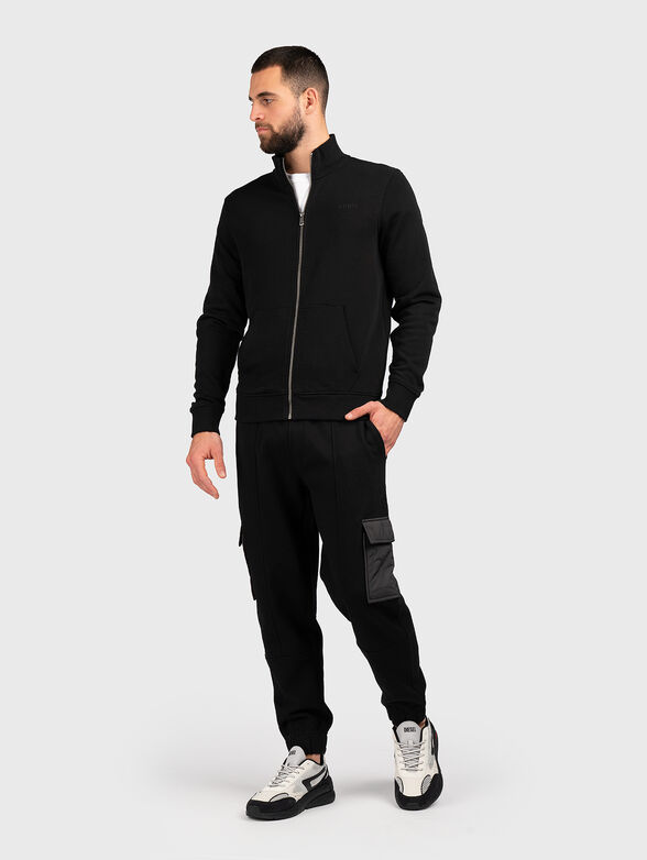 Sports trousers made of cotton blend  - 3