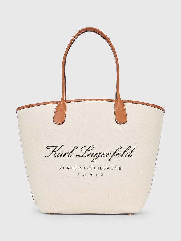 Large bag with accent logo - 1