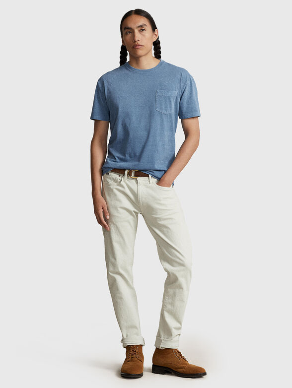 Cotton T-shirt with pocket - 2