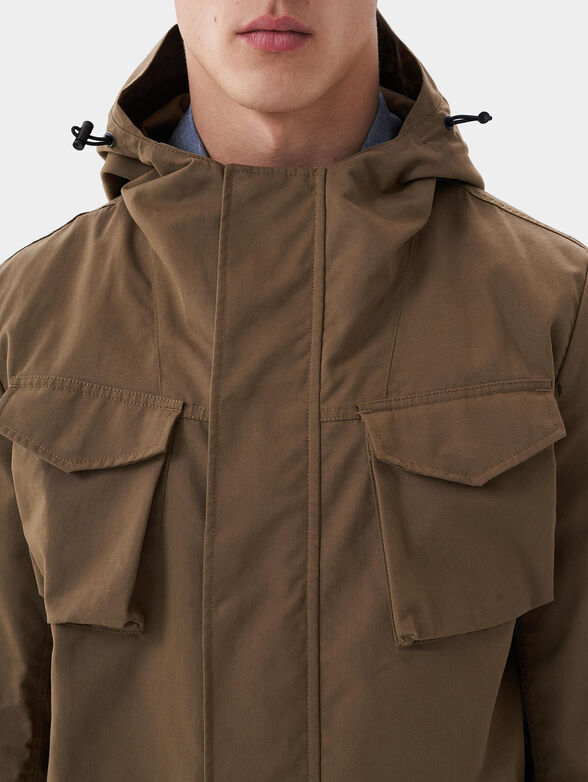 Parka in brown colour - 6