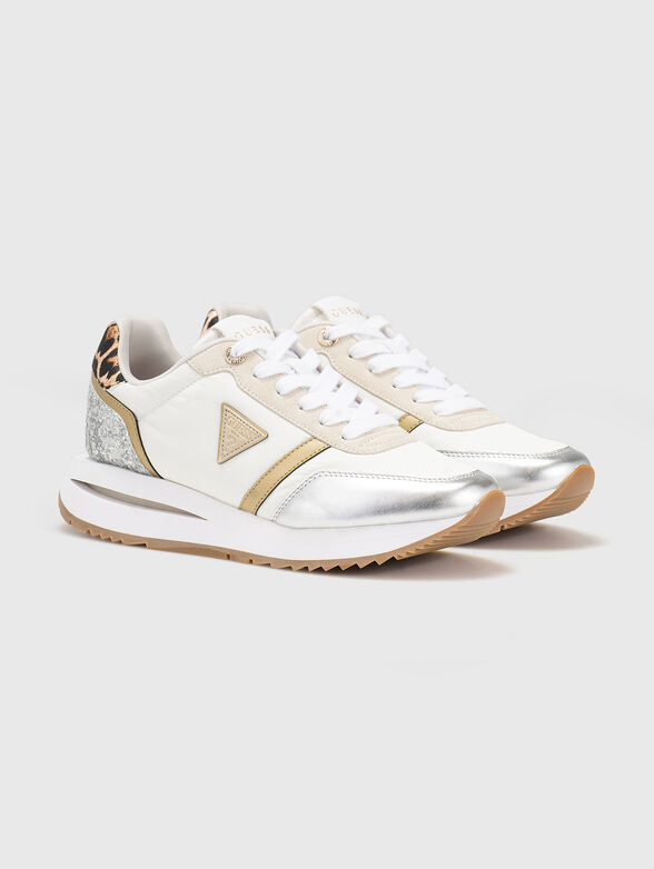 EAGAR2 sneakers with animal print detail - 2