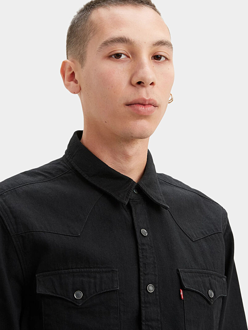 BARSTOW WESTERN denim shirt - 3