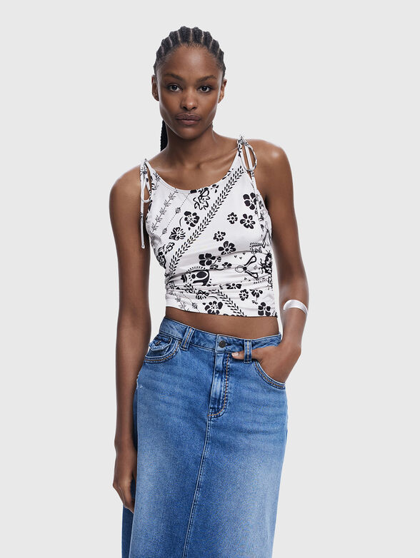LAUGI denim midi skirt - 4