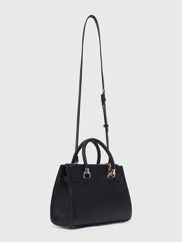 Black eco leather bag - 2