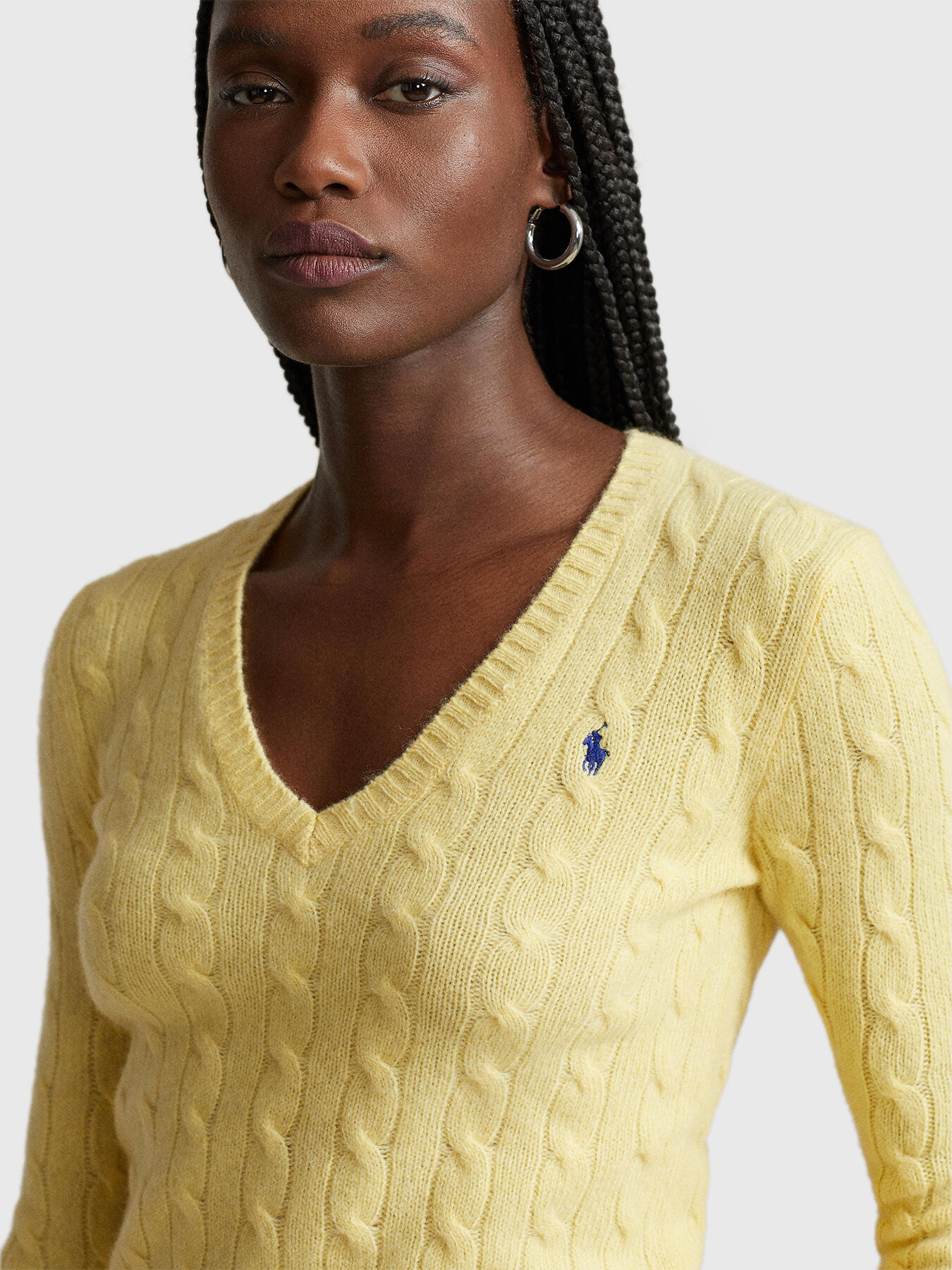 Polo ralph lauren yellow sweater clearance