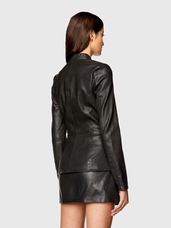 L-SORY-N1 black leather jacket  - 3