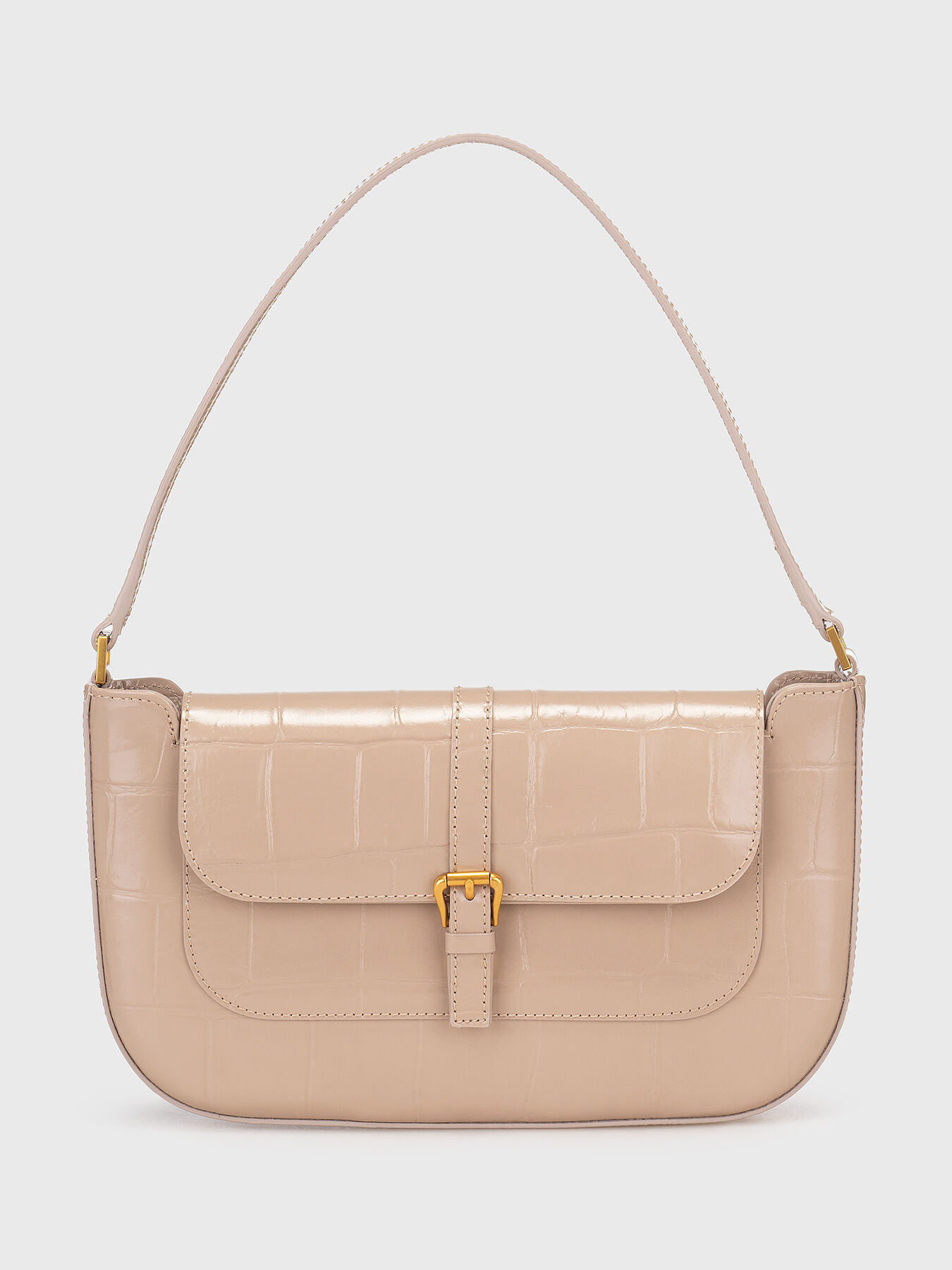 さらに100円引き◆JILLSTUART◆Miranda Accordion Shoulder Bag IVY shoulder bag with metal detail brand TRUSSARDI