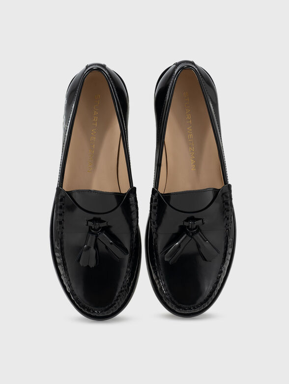 LOTTIE TASSEL leather loafers - 6