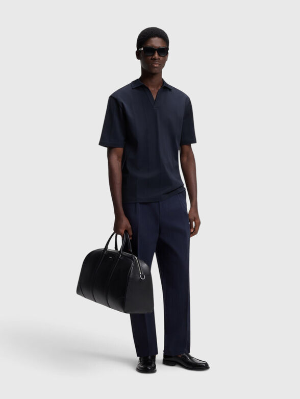 Dark blue polo shirt - 2