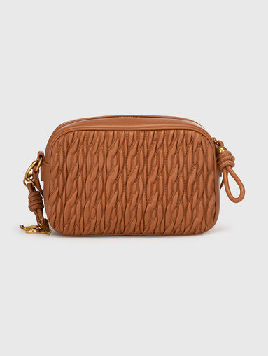 Black crossbody bag in eco leather - 3