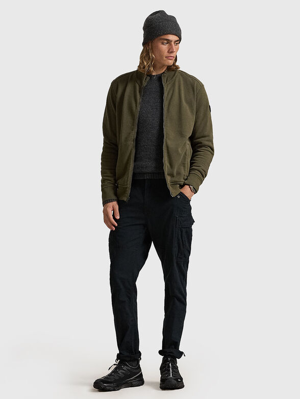 Sweatshirt with zipper - 1