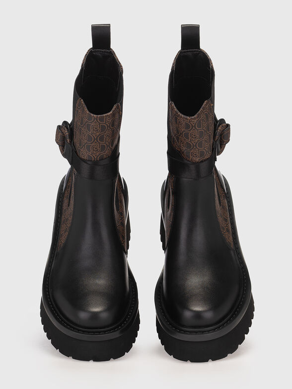 FLAIR 16 boots with logo print - 6