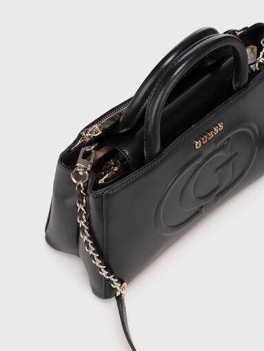 MIETTA bag with gold logo accent  - 5