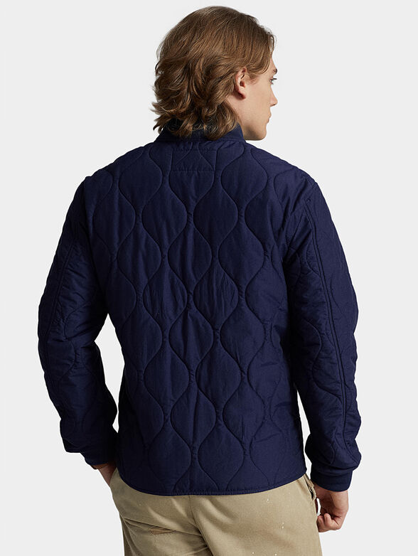 Blue bomber jacket - 3