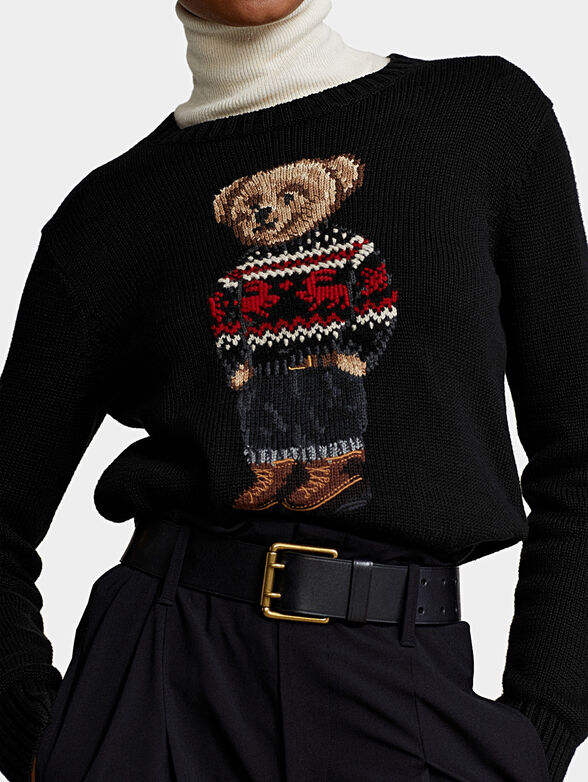Polo Bear Black sweater - 2