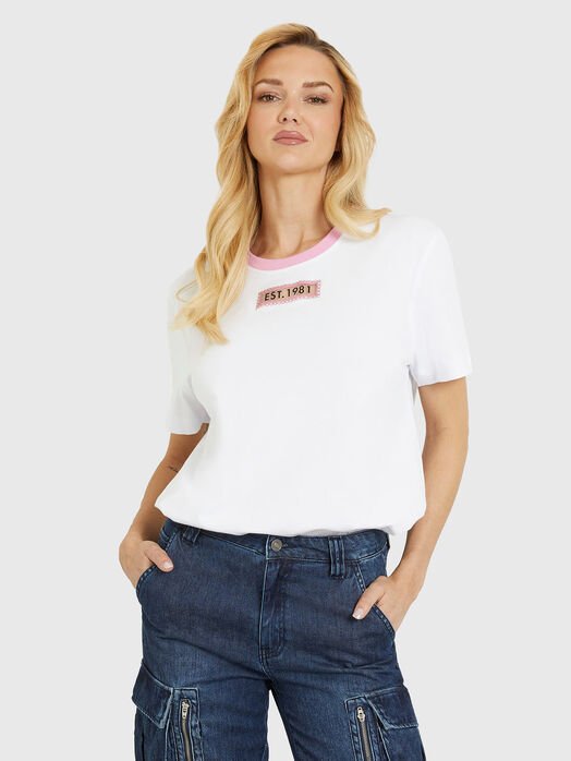 Rhinestones logo T-shirt