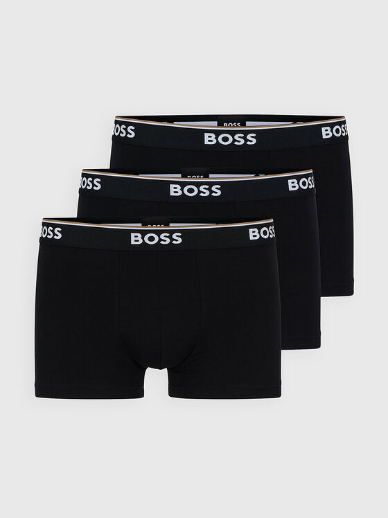 Three-pack of boxers with logo waistband - 1