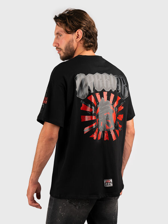 Round neck oversized T-shirt - 1