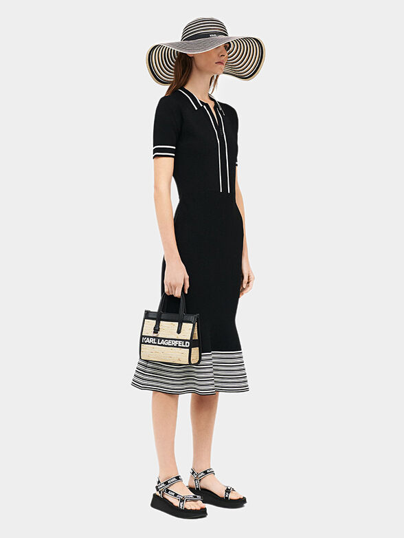 Mermaid dress in black - 2