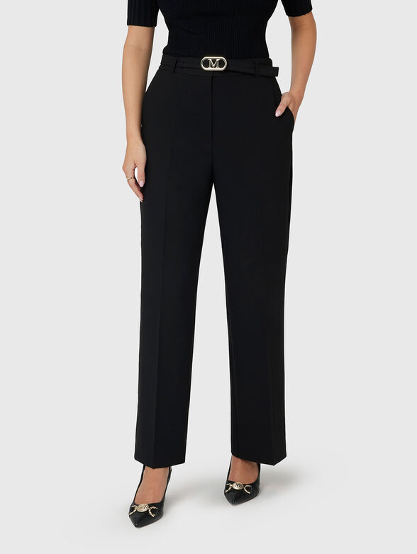 CELIA straight-leg trousers - 1