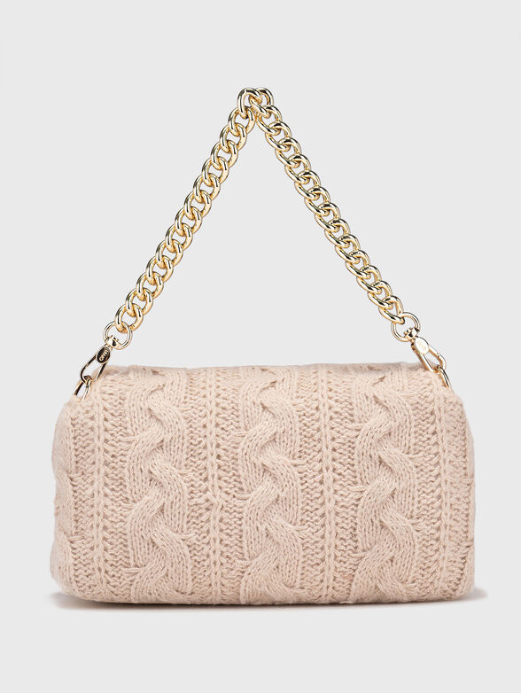 Crossbody bag with knitted texture - 3