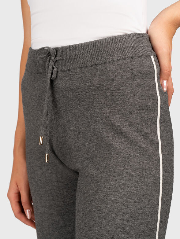 Knit jogging pants - 4