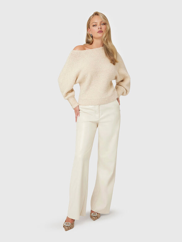 ISLA sweater with accent sleeves - 2