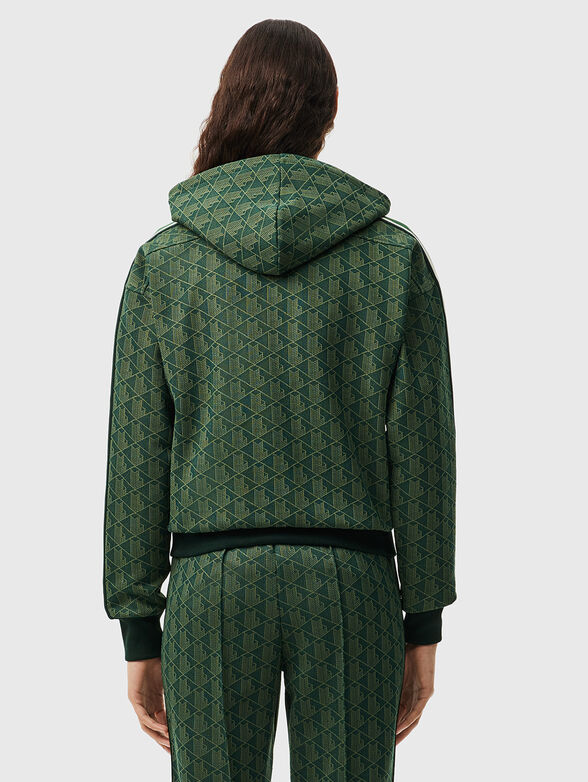 Sweatshirt with monogram logo print - 3