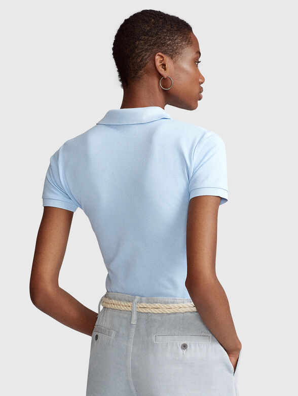 JULIE Polo shirt in light blue - 3
