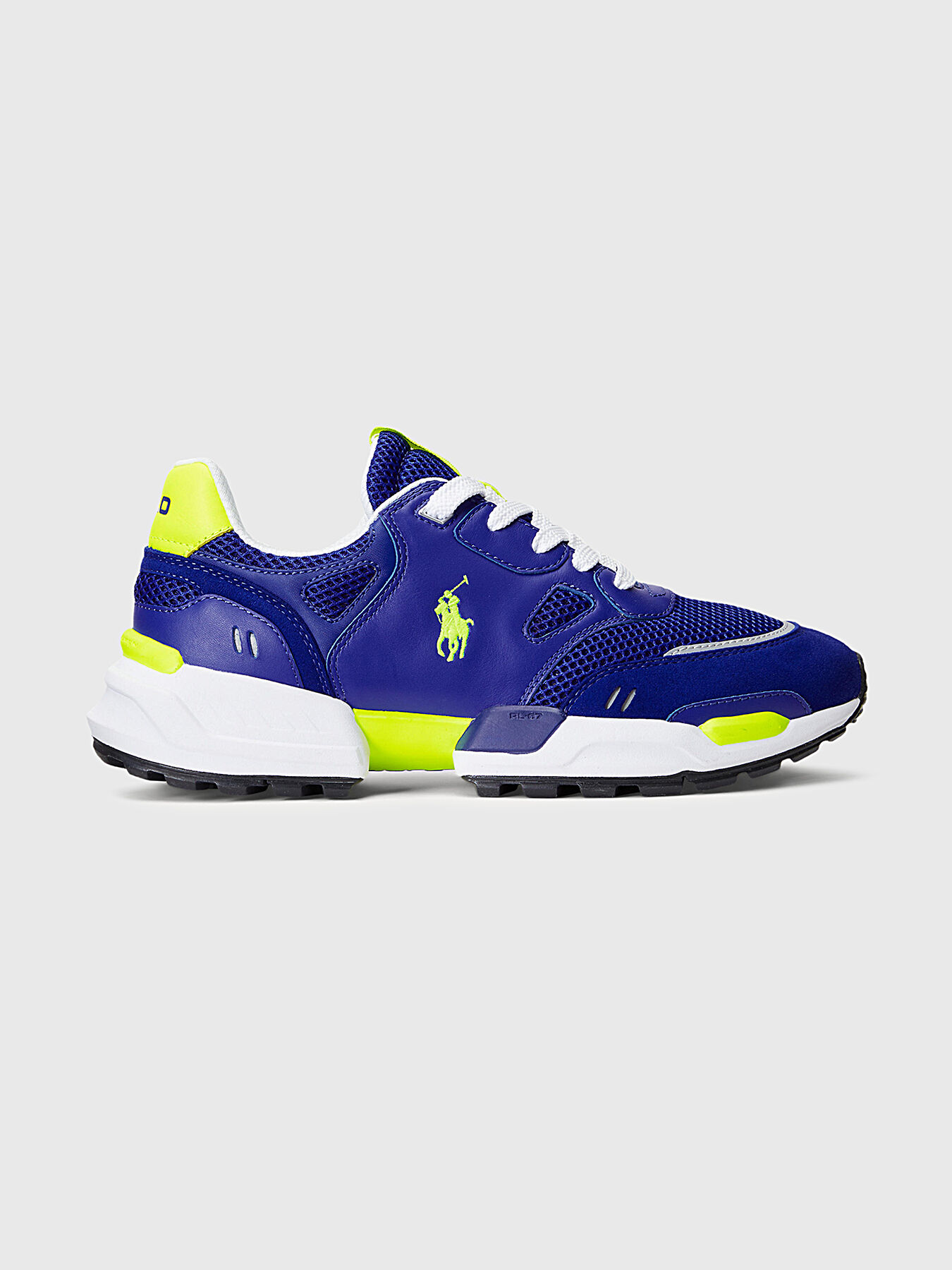 Blue and yellow polo shoes hotsell