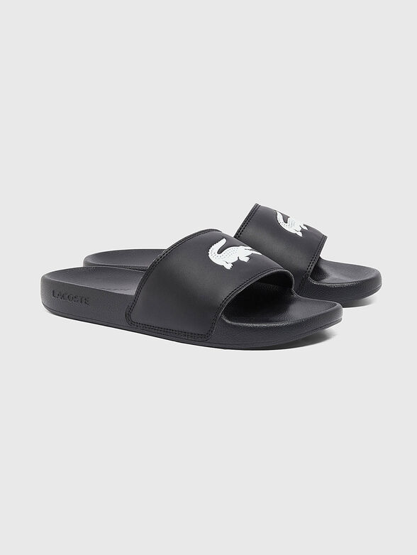 LEROND slippers in black - 2