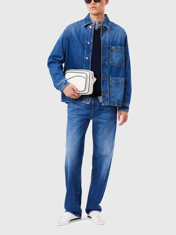 Straight jeans in blue  - 4