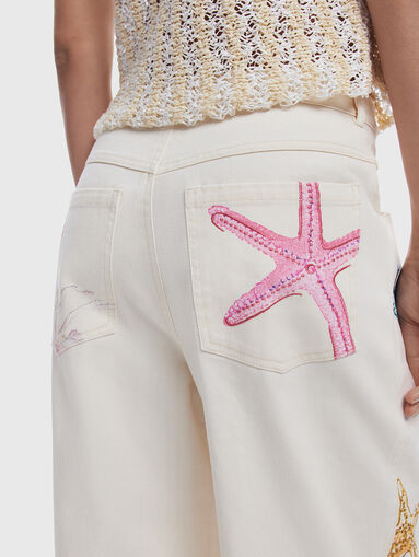 STARFISH straight pants - 3