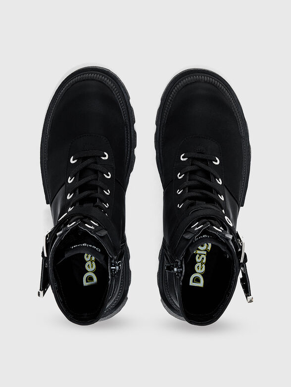TRACK UTILITY boots in black  - 6