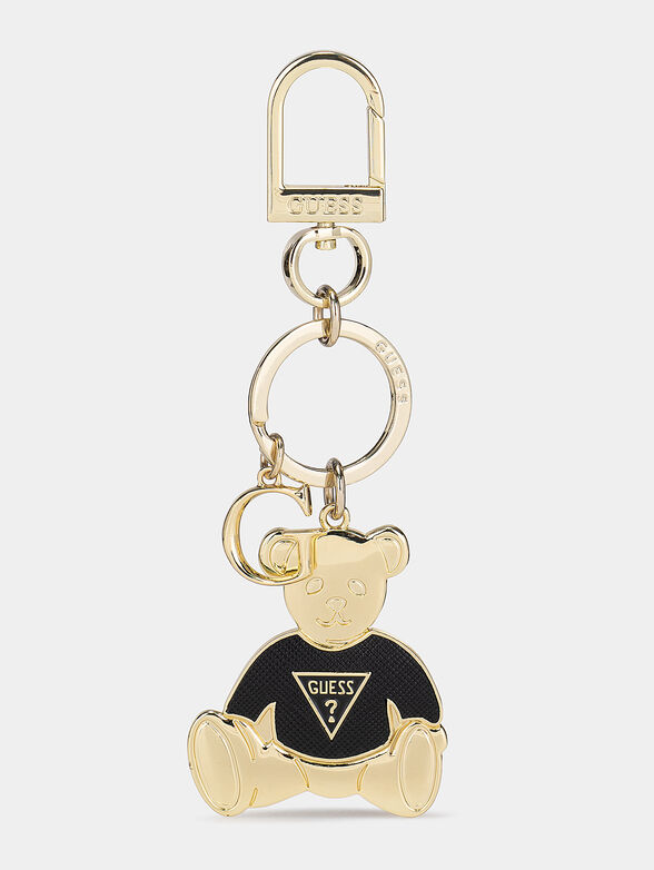 Teddy bear charm keychain - 1