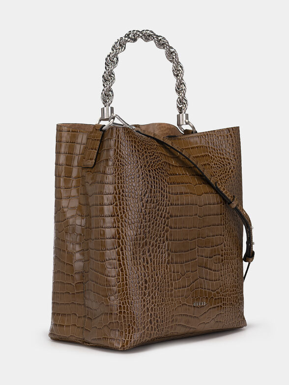 AIDA bag with croc texture - 4