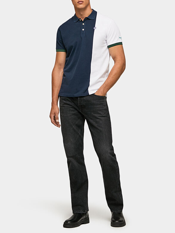 T-shirt with color-block effect - 2