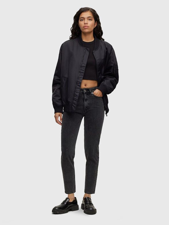 MOM dark gray jeans - 4