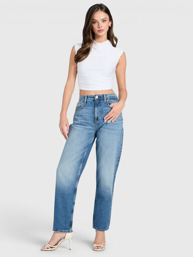 MOM jeans in blue - 5