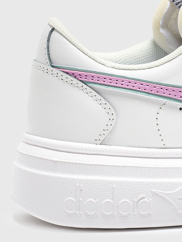  MAGIC BOLD white sneakers with contrast detail - 4
