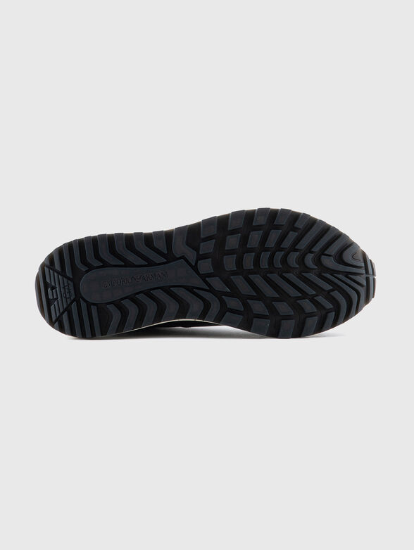 Navy blue sports shoes - 5